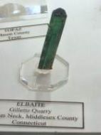 Tourmaline from Connecticut