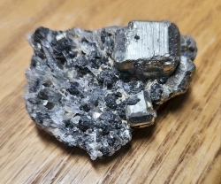 Colorado Pyrite Quartz Cluster For Sale